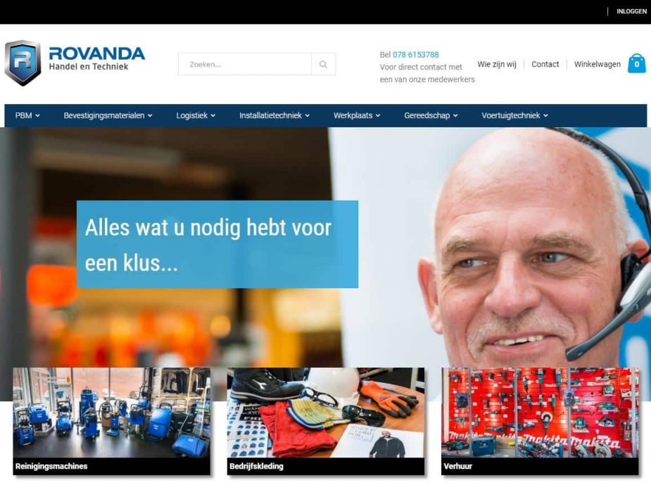 Webshop Rovanda