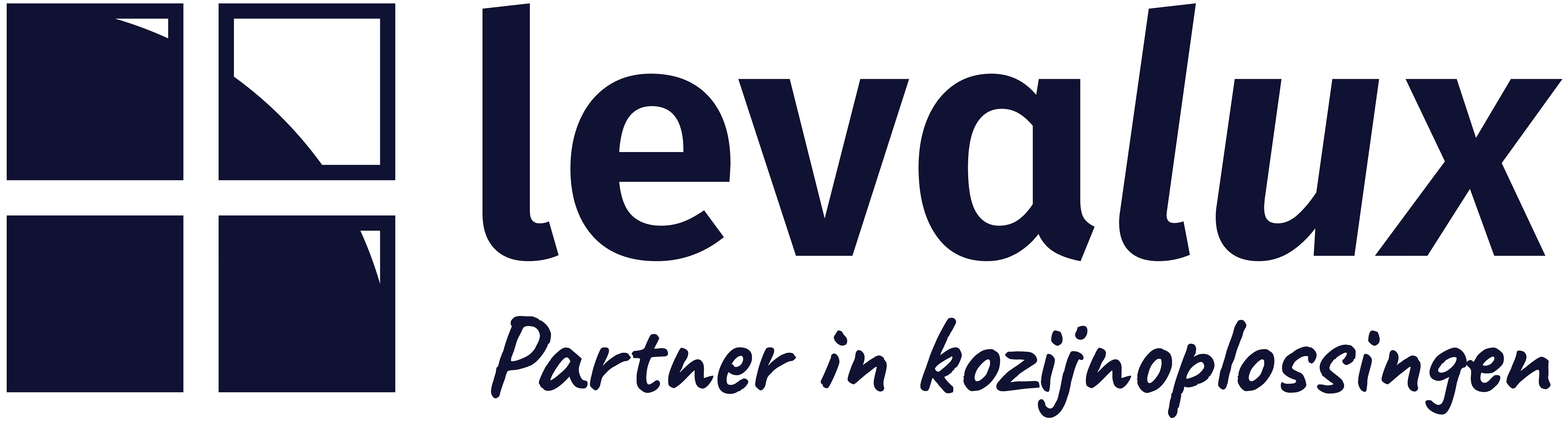 Levalux Logo Slogan Blauw