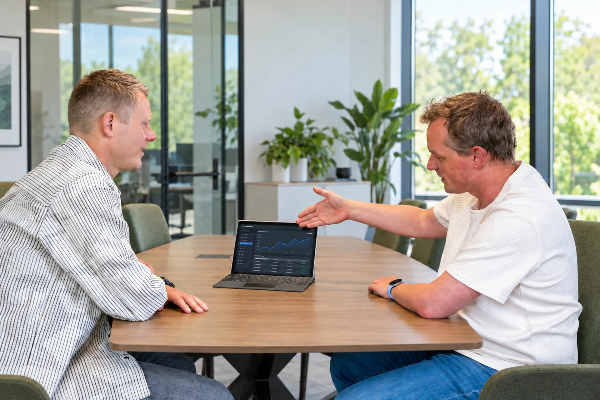 New Business sales ICIT en Ljeppr - Arjen en Nico